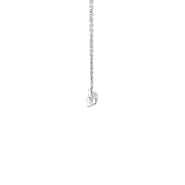 Gold-Anhänger Herz mit Diamant