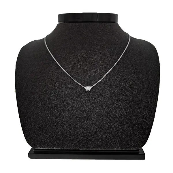 Gold-Anhänger Herz mit Diamant