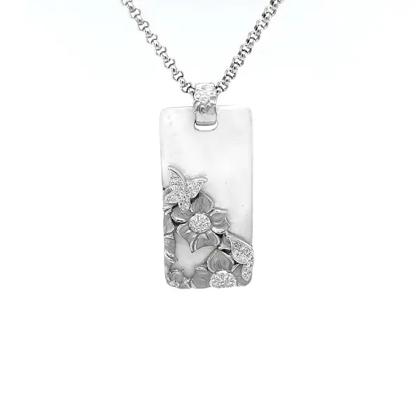 Gold-Anhänger Carrera y Carrera Halsband Sky Mariposas