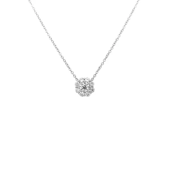 Gold-Anhänger mit Diamanten