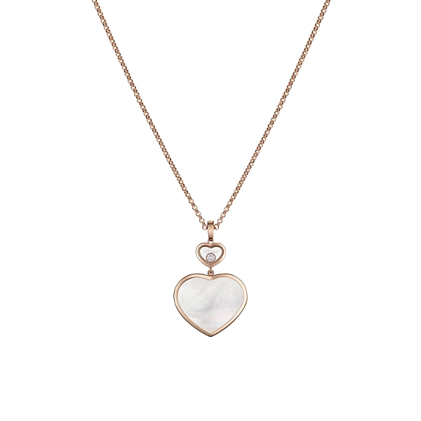 Gold-Anhänger Chopard Happy Hearts 79A075-5301
