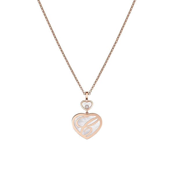 Gold-Anhänger Chopard Happy Hearts 79A075-5301