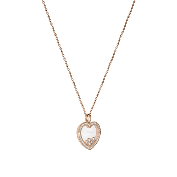 Gold-Anhänger Chopard Happy Diamonds 79A039-5201