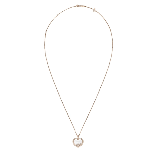 Gold-Anhänger Chopard Happy Diamonds 79A039-5201
