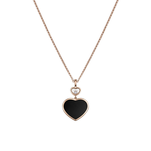 Gold-Anhänger Chopard Happy Hearts 79A075-5201