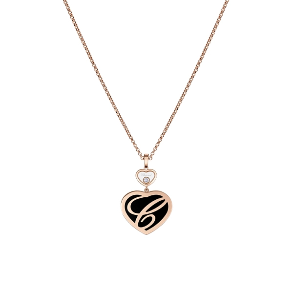 Gold-Anhänger Chopard Happy Hearts 79A075-5201