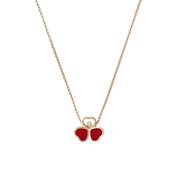 Gold Chopard Happy Hearts Halskette 81A083-5811