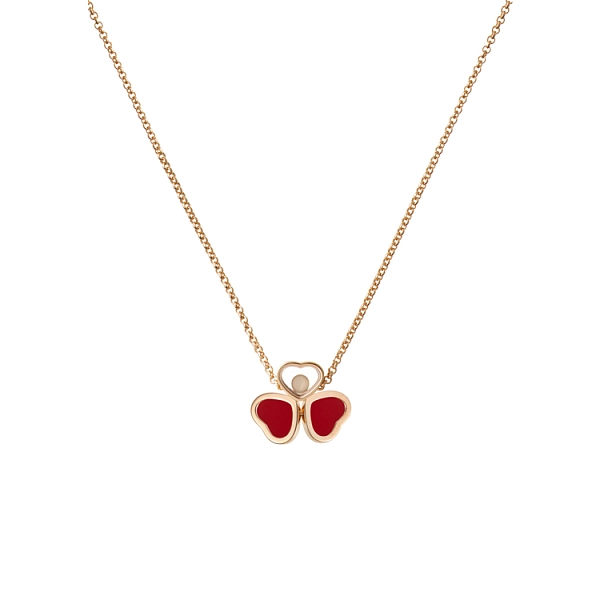 Gold Chopard Happy Hearts Halskette 81A083-5811