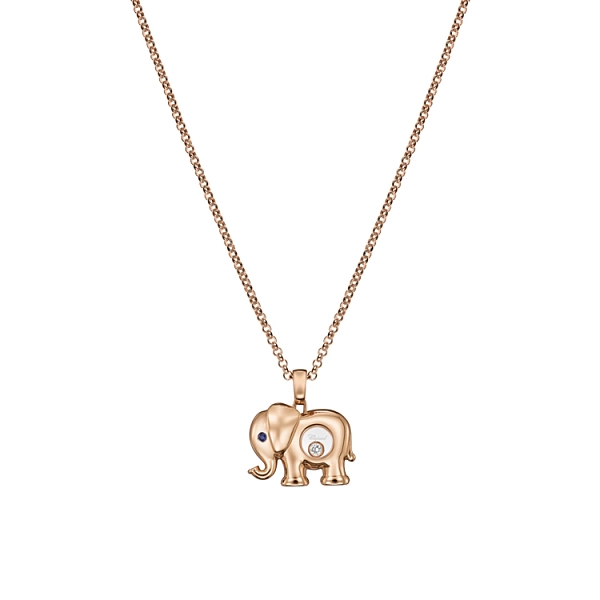 Gold-Anhänger Chopard Happy Diamonds Elefant 79A189-5001