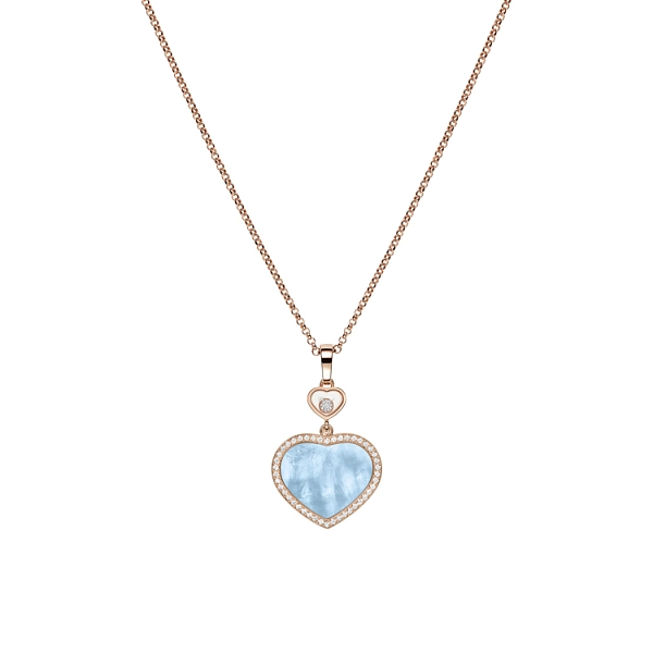 Gold-Anhänger Chopard Happy Hearts 79A074-5340
