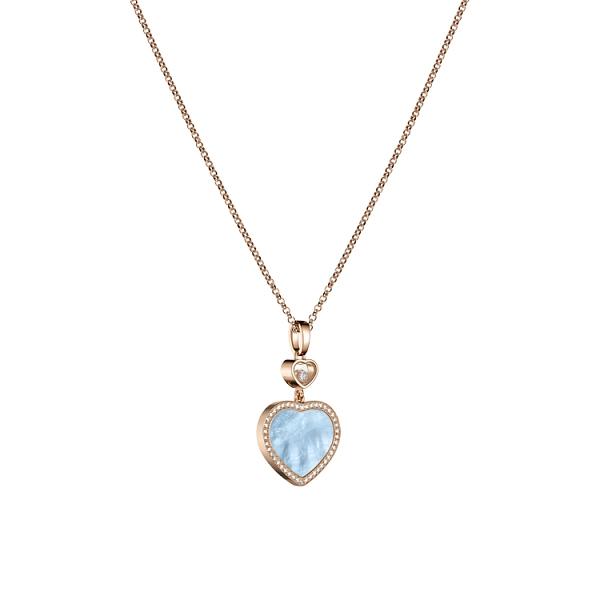 Gold-Anhänger Chopard Happy Hearts 79A074-5340