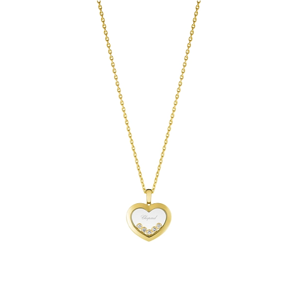 Gold-Anhänger Chopard Happy Diamonds 79A038-0001