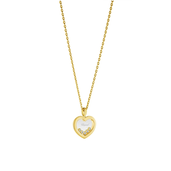 Gold-Anhänger Chopard Happy Diamonds 79A038-0001