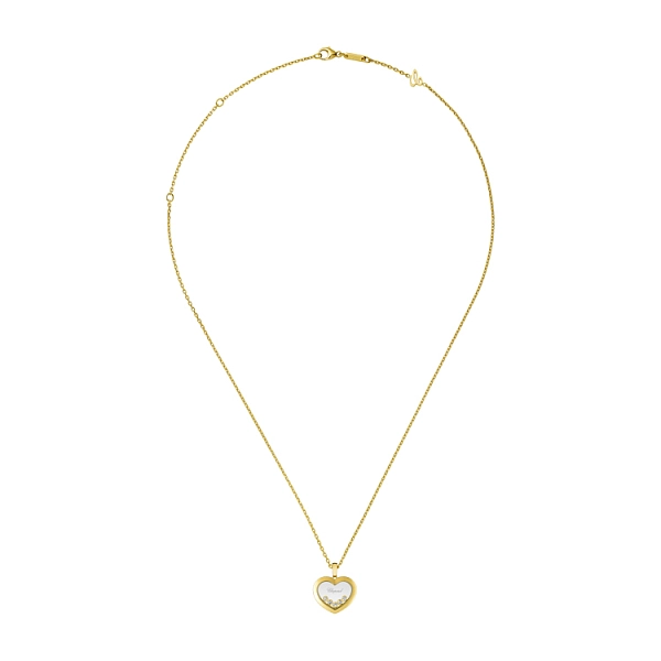 Gold-Anhänger Chopard Happy Diamonds 79A038-0001
