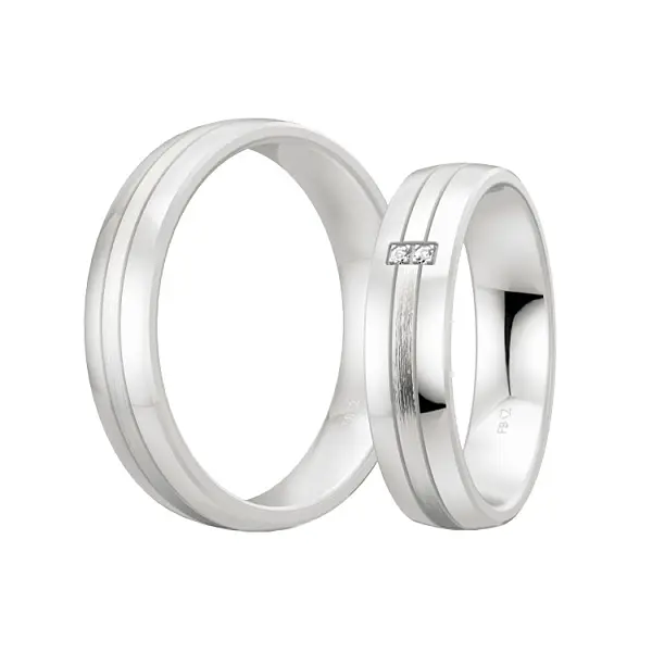 Silber mit Diamanten 48/08070 - 48/08069