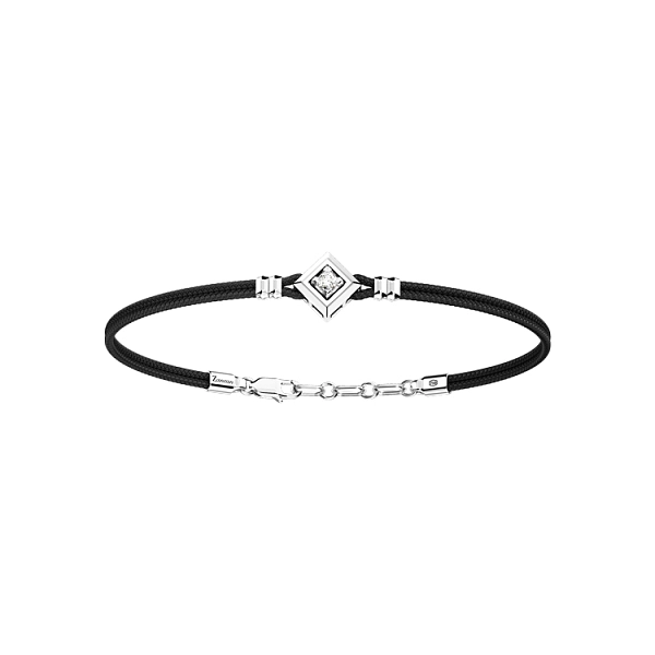 Gold Herrenarmband Zancan mit Diamant