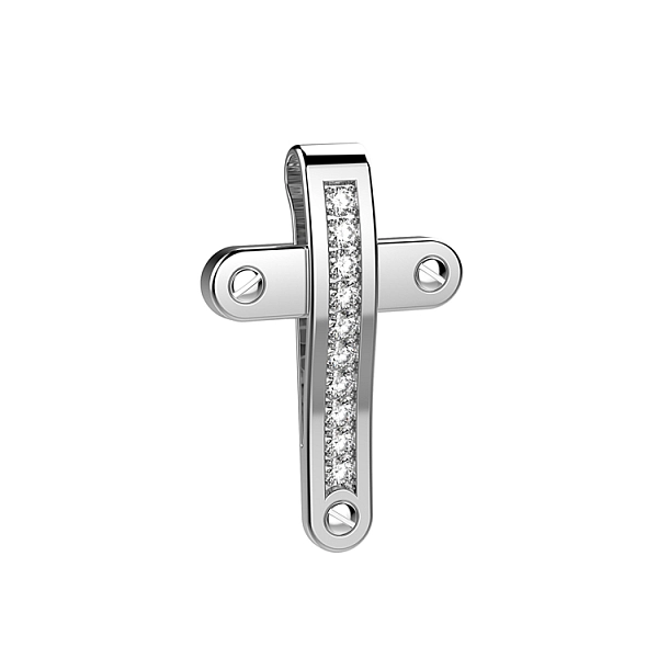 Gold-Anhänger Kreuz Zancan EPE094B