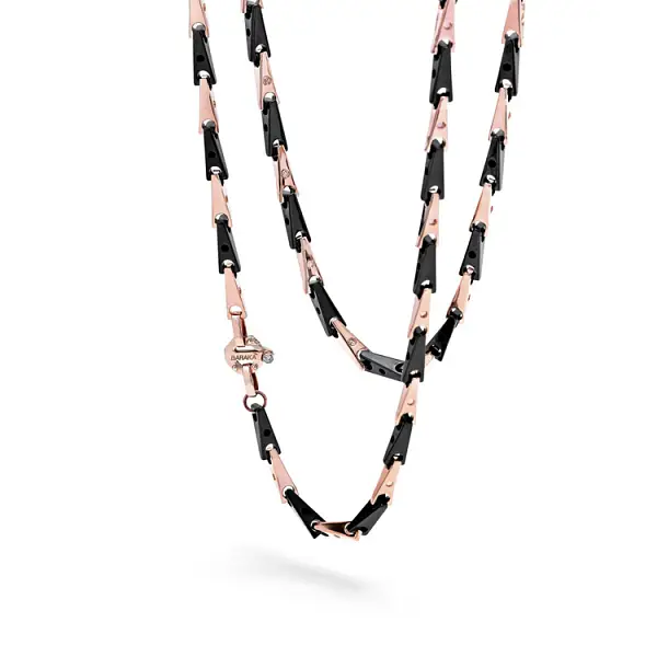 Gold Herren Baraka Kette mit Keramik GC232071