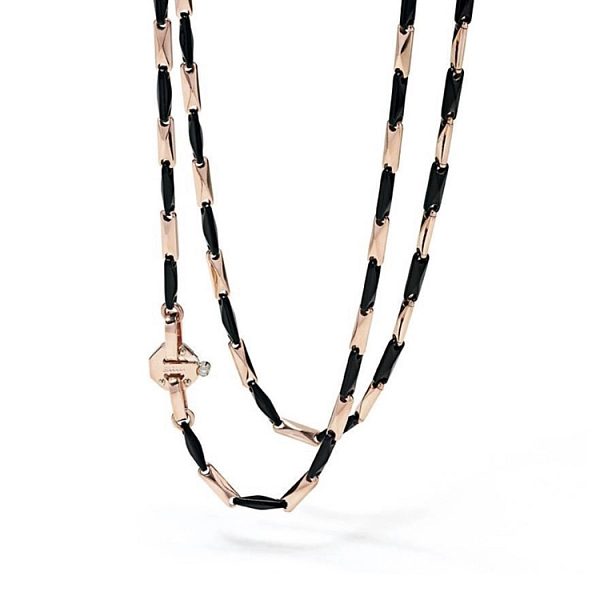 Goldkette Baraka mit Keramik CG221101