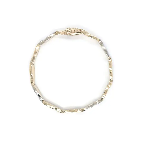 Damenarmband aus Kombinationsgold
