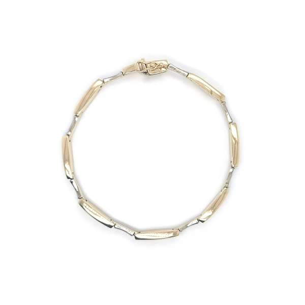 Gold-Kombi-Armband