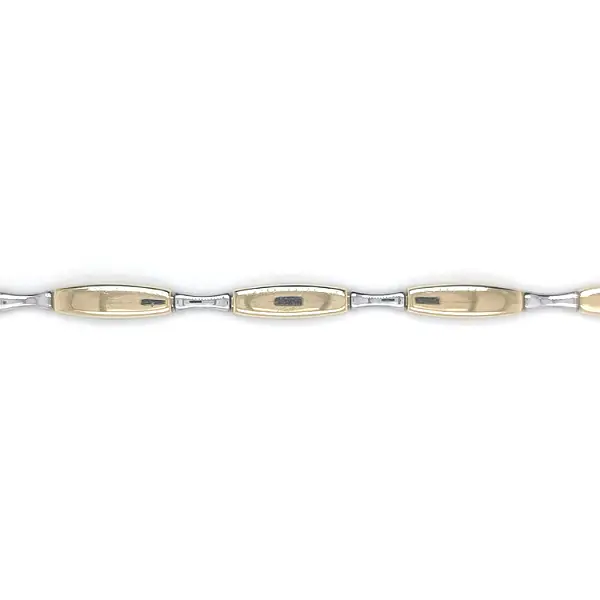 Gold-Kombi-Armband