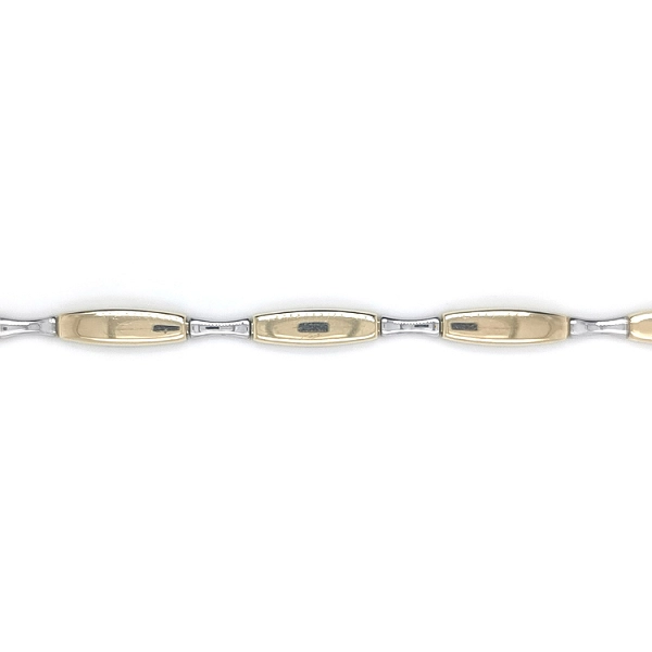Gold-Kombi-Armband
