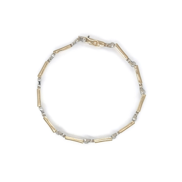 Gold-Kombi-Armband