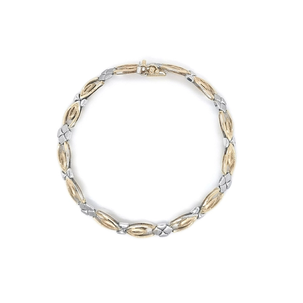 Gold-Kombi-Armband