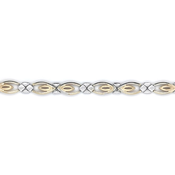 Gold-Kombi-Armband