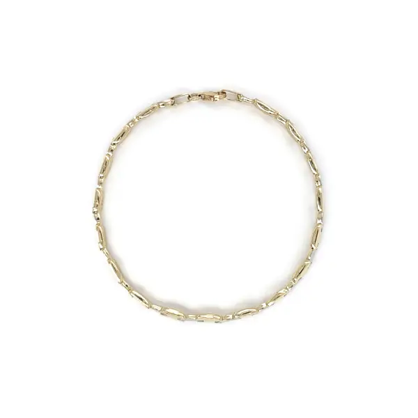 Gold-Kombi-Armband