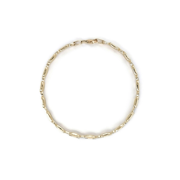 Gold-Kombi-Armband
