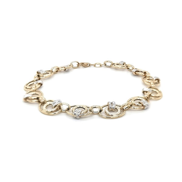 Damenarmband aus Kombinationsgold