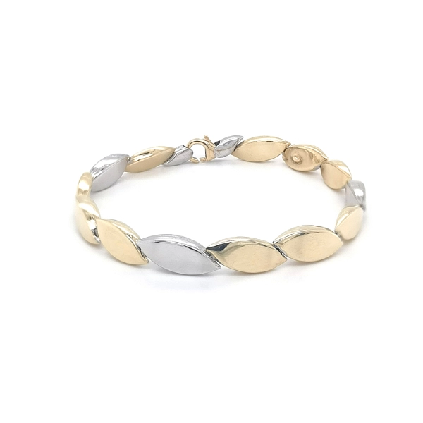 Gold-Kombi-Armband