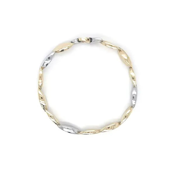 Gold-Kombi-Armband