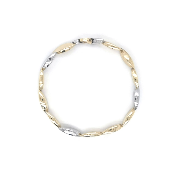 Gold-Kombi-Armband