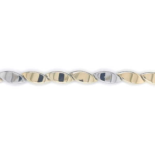 Gold-Kombi-Armband