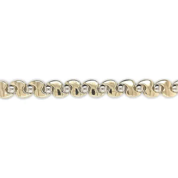 Gold-Kombi-Armband