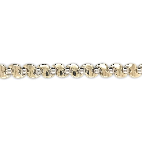 Gold-Kombi-Armband