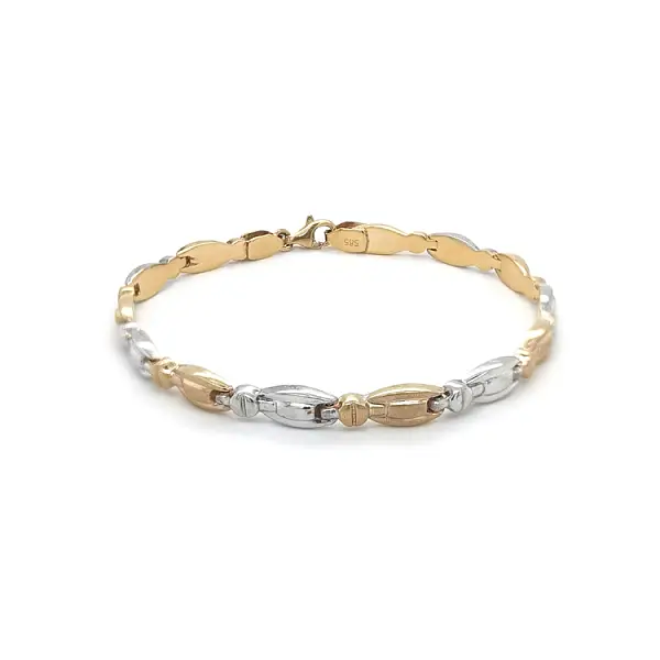 Damenarmband aus Kombinationsgold