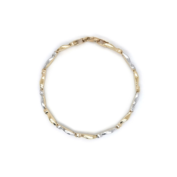 Damenarmband aus Kombinationsgold