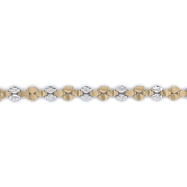 Gold-Kombi-Armband