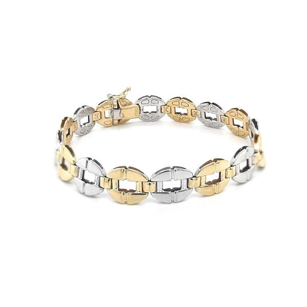 Gold-Kombi-Armband