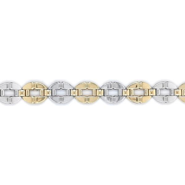 Gold-Kombi-Armband
