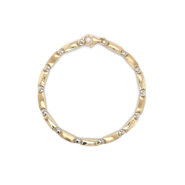 Gold-Kombi-Armband