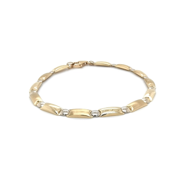 Gold-Kombi-Armband