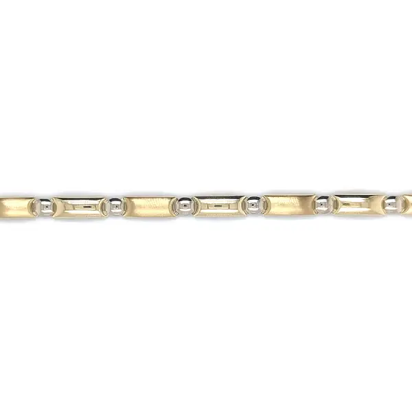 Gold-Kombi-Armband