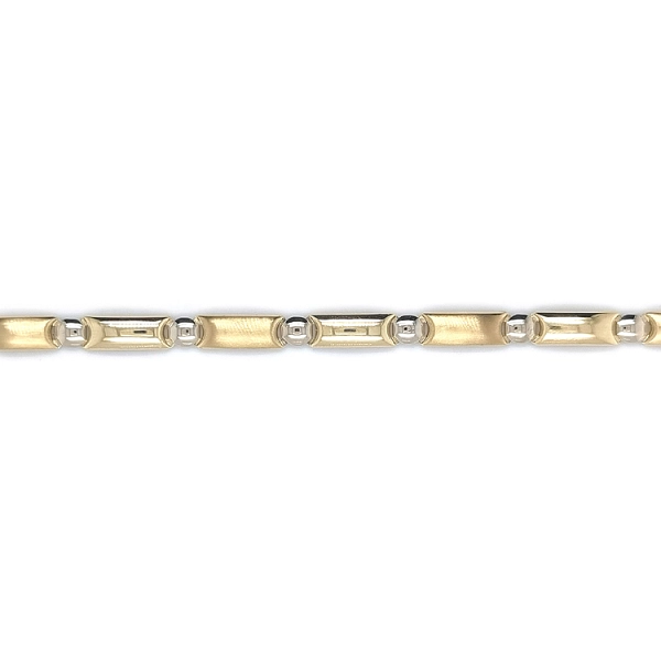 Gold-Kombi-Armband