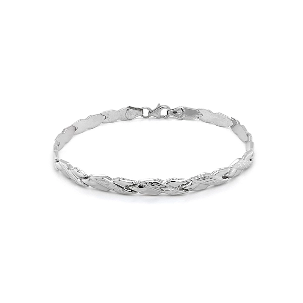 Weißgold-Armband