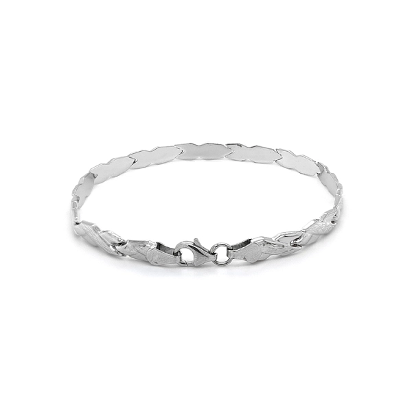 Weißgold-Armband